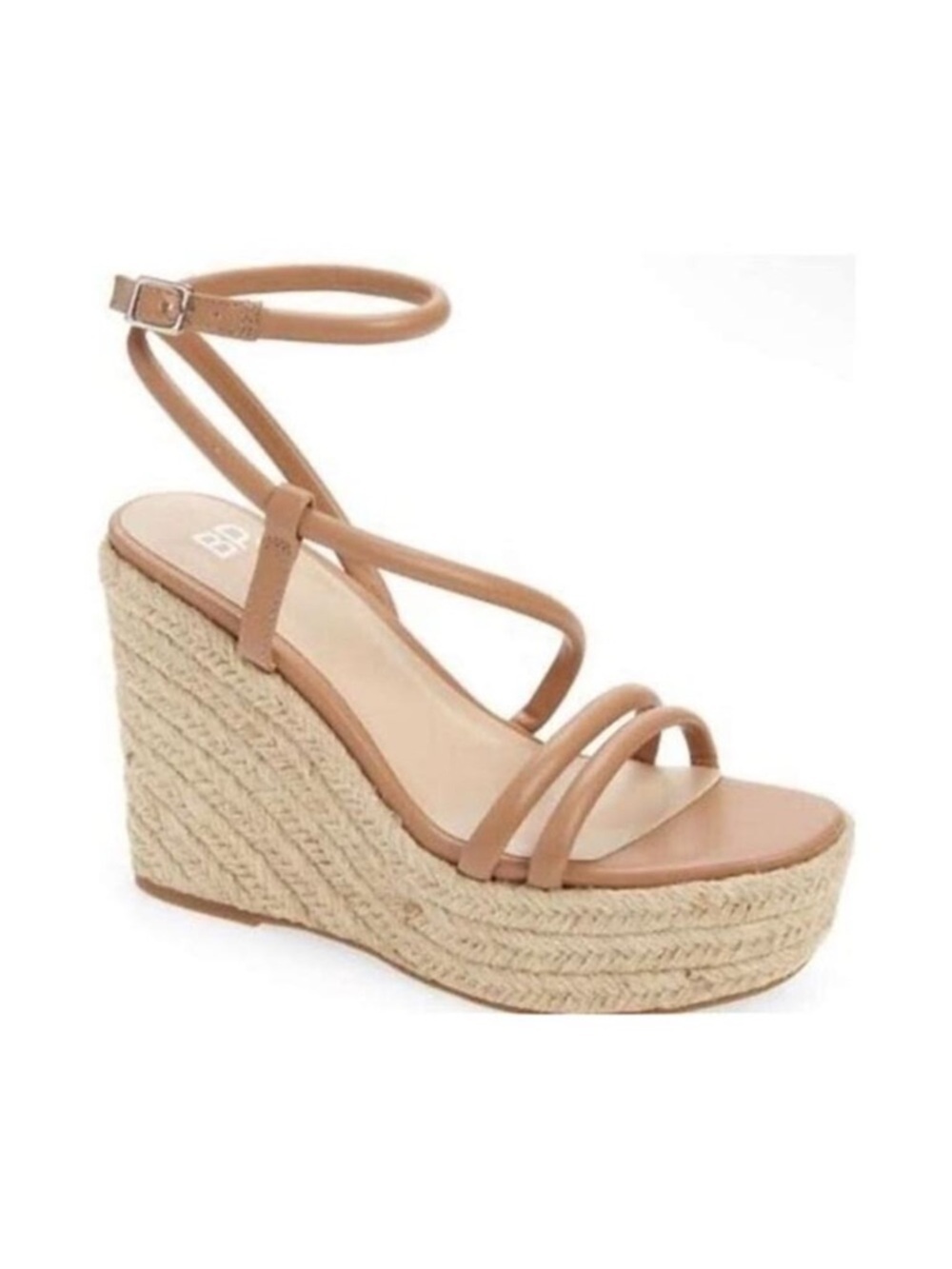 BP. Cohan Espadrille Platform Wedge Sandal Women's Tan Brown Summer Staple